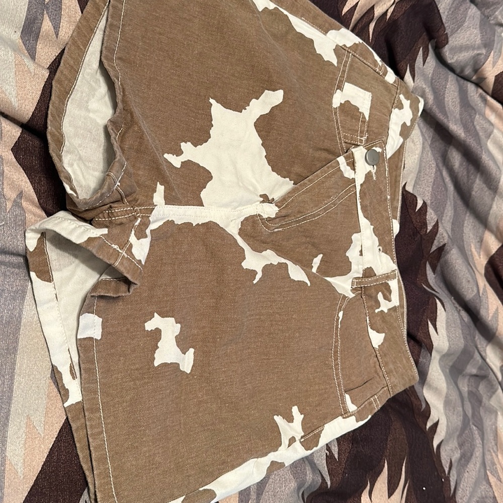 Cowhide shorts